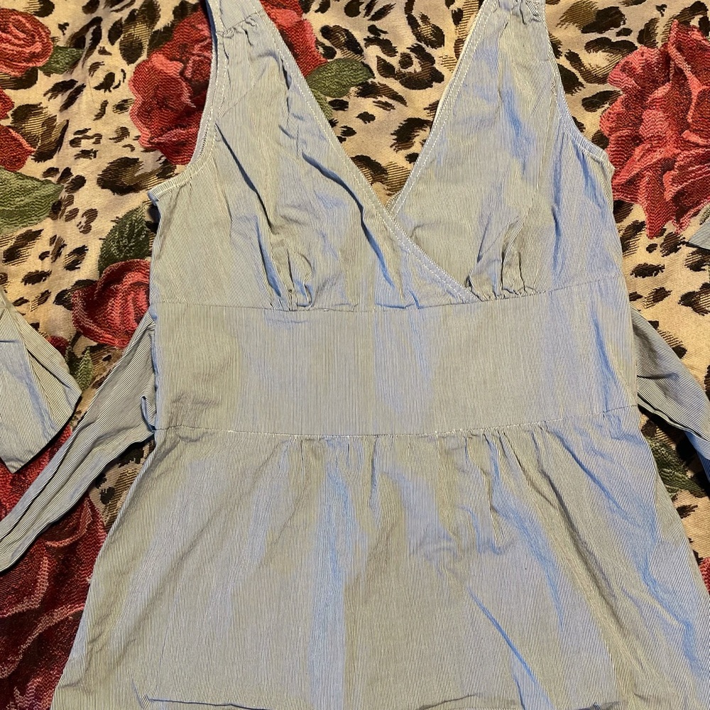 Guess Light Blue Blouse